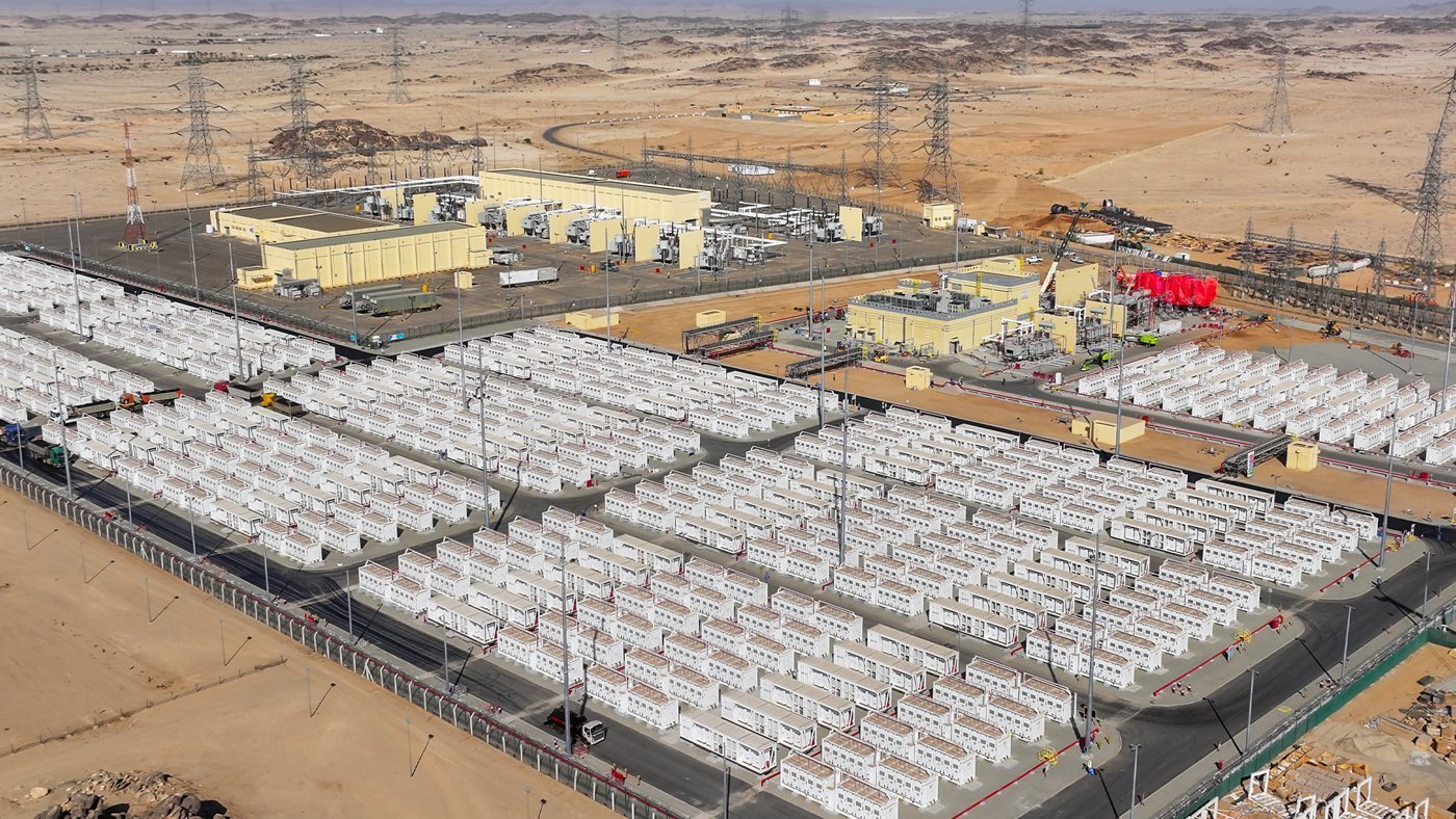 Grid-scale battery storage — Bisha BESS